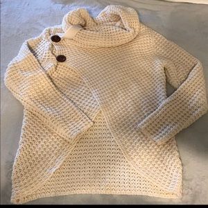 Knit Cowl Neck Sweater